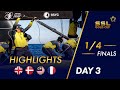 Highlights - Day 3 - Fleet 1 - 1/4 Finals