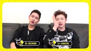 [Block BのBee通信#1] U-KWON × B-BOMB - NIHONGO ～最近覚えた日本語は？～