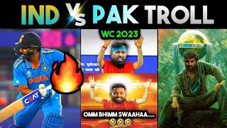INDIA VS PAKISTAN WC 2023 MATCH 12 TROLL | KOHLI ROHIT SHARMA BUMRAH HARDIK | CRICKET TROLLS TELUGU