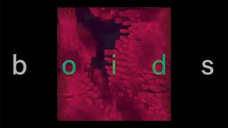 Boids algorithm with squares