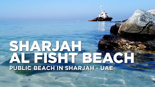 New Sharjah Beach near Ajman | New Scenic Destination in Sharjah | Beach in Sharjah City - UAE