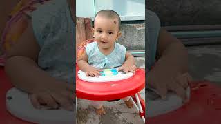 হাটি হাটি পা পা #cutebaby #shorts