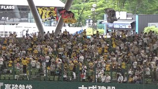 【交流戦開幕】トラッキーも参戦！阪神タイガース試合前応援歌１－９メドレー～六甲おろし＠ベルーナドーム