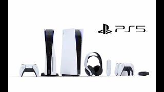 PlayStation 5 white and black  2020