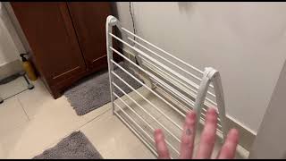 Clothing rack for small spaces (honest review)