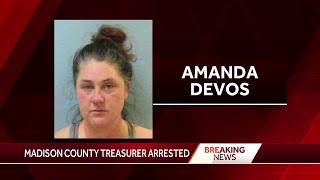 Madison County Treasurer arrested for fraud, theft, misconduct in office