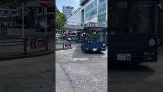 伊豆箱根バス　教習車　小田原駅