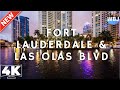 FORT LAUDERDALE AND LAS OLAS BLVD 2020 - TIPS AND VIEWS - 4K DRONE FOOTAGE