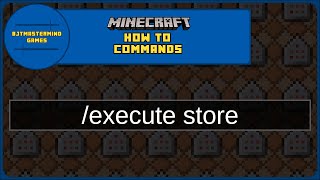 How To Commands [Ep.14] | Execute store Command