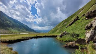 Immersion to Udziro (bottomless) Lake in Truso Valley, Georgia