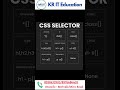 Master CSS Selectors: Target Elements with Precision 🎯 #codingtools #webdesign #codinghacks #coding