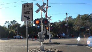 Glenn Dr. Railroad Crossing, Folsom CA - From All Angles