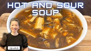 របៀបធ្វើស៊ុបចិន ‘ Hot and Sour Soup ‘ || Life with LY