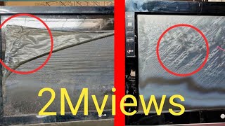 thank you for 2M views this video i show how to replace polarizer film tv lcd