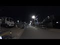 【自転車車載・深夜】足立区島根〜セブンイレブン足立増田橋店 2018 02 15