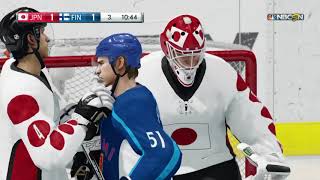 NHL™ 18  harjoitus ottelu  suomi-japani