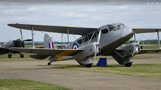 De Havilland Dragon Rapide flight at RAF Duxford