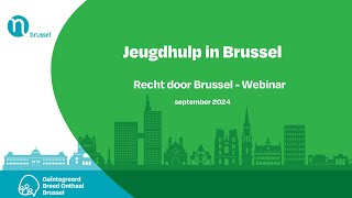 GBO Brussel webinar 12:  Jeugdhulp