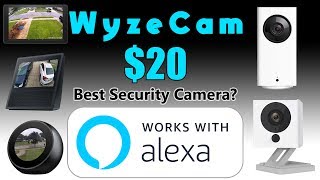 WyzeCam Review with ALEXA SUPPORT! View Your Cams on Amazon Devices