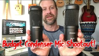 Audio Technica AT2020 vs Aokeo AK-60 [ Budget Condenser Mic Shootout ]