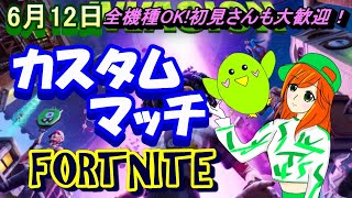 【フォートナイト】【ライブ配信】【全機種OK!】【カスタムマッチ】【参加型】【初見さんも大歓迎！】