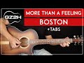 More Than A Feeling Guitar Tutorial Boston Guitar Lesson |All Guitar Parts|