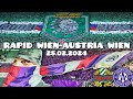 HooltrasTours / Rapid Wien - Austria Wien (25.02.2024) Support & Incident