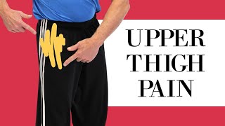 Upper Thigh/ Leg Pain; From Pinched Femoral Nerve or Meralgie Paresthetica? Self-Test & Fix.