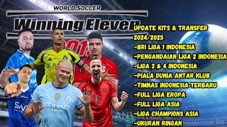 NEW !! WINNING ELEVEN 25 ASIAN LEAGUE, INDONESIAN LEAGUE 1,2,3,4 AND FULL EUROPEAN LEAGUE 2024/2025