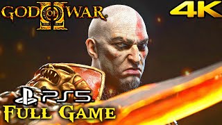 God of War 2 Remastered (PS5) - Gameplay Walkthrough FULL GAME (4K 60FPS) No Commentary