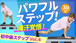 自宅で有酸素運動／初中級ステップエアロビクスVol.4／高柴大雅／ホームフィットネス２４