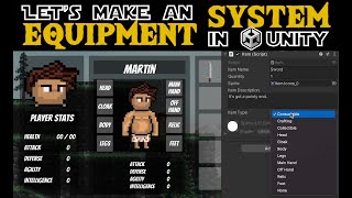 2. Creating Equipment Types (Let's Make An Equipment System in Unity)