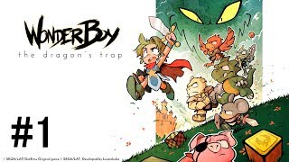 【Wonderboy#1】名作クラシックゲームのリメイク作品【実況プレイ】