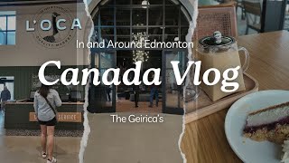 🍁Canada 🍁 In and Around Edmonton | Yemeni Mokha Cafe, L’OCA Quality Market \u0026 Crosley Unboxing