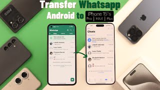 Transfer WhatsApp From Android To New iPhone 15! [Official Method]