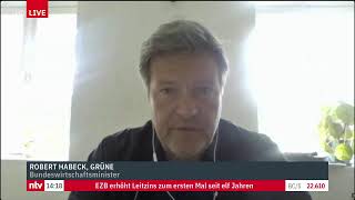 Ukraine LIVE: Bundesminister Robert Habeck zu Nord Stream 1