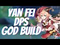 Highest DPS output Yanfei Builds | Genshin Impact | Yanfei Best Builds