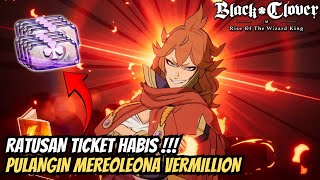 GACHA 28K BLACK CRYSTAL BUAT MEREOLEONA | Black Clover Mobile