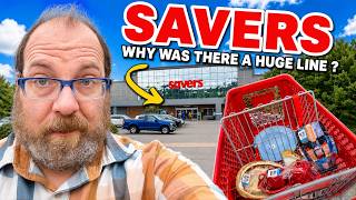 Savers we were all lined up outside !!!