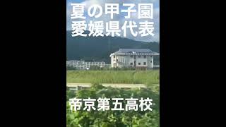 夏の甲子園愛媛県代表、帝京第五高校。#￼Shorts