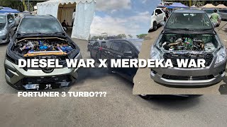 JALAN JALAN KE ACARA DIESEL WAR MALANG