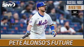 Expectations for Pete Alonso's free agency at the end of the Mets' 2024 season | BNNY | SNY