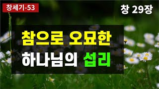 야곱을 침묵하게 만든 라반의 말 한마디 / 라반이 야곱의 훈련에 꼭 필요했던 이유 / 야곱이 라헬을 얻기 위해 14년을 희생 / 모세오경/ 구약성경이야기 /