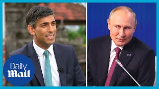 Rishi Sunak pressed on Vladimir Putin: 'What would you have said to him?’