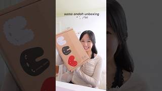 samo ondoh unboxing! ⋆ ˚｡⋆୨୧˚ pocket mug bag 👜 #kfashion #samoondoh #unboxing #purse