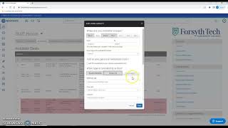 Setting up Availability in Navigate