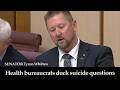 Biased anti-male suicide policies slammed by Senator Tyron Whitten.