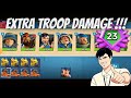 Boom Beach Warships Season 54 ( Extra troop damage // Rocket choppa Attacks)