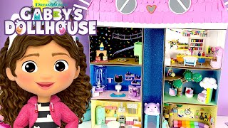 Crafting a Mini Gabby's Dollhouse! | GABBY'S DOLLHOUSE