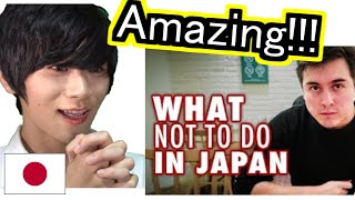 Japanese guy reacts to “12 Things NOT to do in Japan by Abroad in Japan